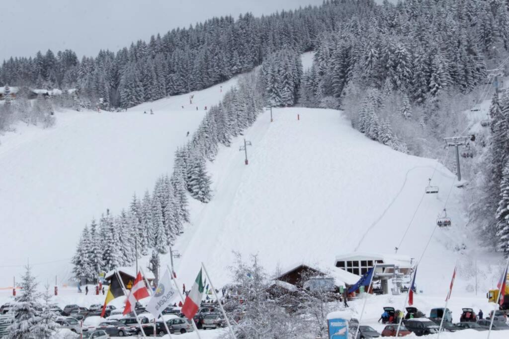 Bel App Aux Gets 10Mn Centre Ski Parking Tennis Prive Les Gets Dış mekan fotoğraf